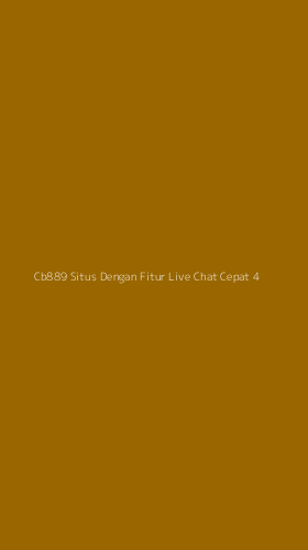 Tampilan Antarmuka Aplikasi Cb889 Situs Dengan Fitur Live Chat Cepat - 4