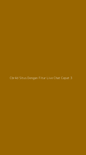 Tampilan Antarmuka Aplikasi Cbr4d Situs Dengan Fitur Live Chat Cepat - 3