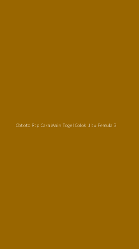 Tampilan Antarmuka Aplikasi Cbtoto Rtp Cara Main Togel Colok Jitu Pemula - 3