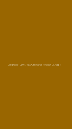 Tampilan Antarmuka Aplikasi Cebantogel Com Situs Multi Game Terbesar Di Asia - 4