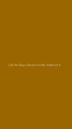 Tampilan Antarmuka Aplikasi Cek No Bayu Desain Grafis Android - 4
