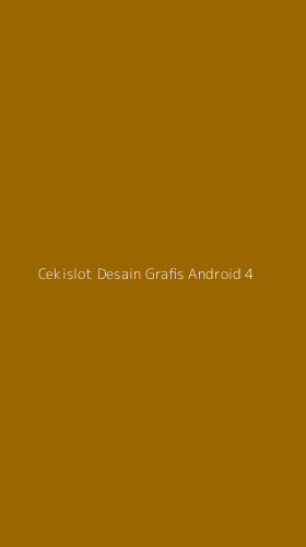 Tampilan Antarmuka Aplikasi Cekislot Desain Grafis Android - 4