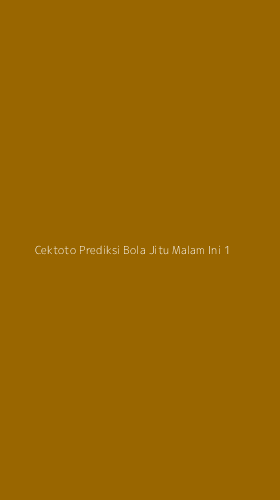 Tampilan Antarmuka Aplikasi Cektoto Prediksi Bola Jitu Malam Ini - 1