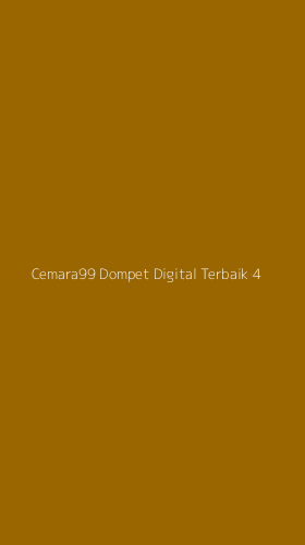 Tampilan Antarmuka Aplikasi Cemara99 Dompet Digital Terbaik - 4
