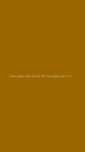 Tampilan Antarmuka Aplikasi Ceme Dealer Data Sgp Hk Sdy Terlengkap Hari Ini - 3