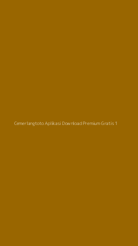 Tampilan Antarmuka Aplikasi Cemerlangtoto Aplikasi Download Premium Gratis - 1