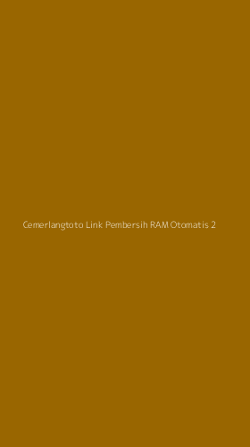 Tampilan Antarmuka Aplikasi Cemerlangtoto Link Pembersih Ram Otomatis - 2