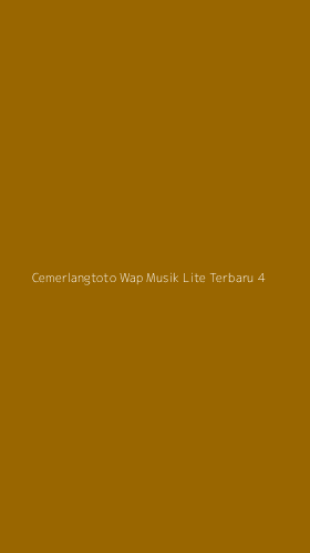 Tampilan Antarmuka Aplikasi Cemerlangtoto Wap Musik Lite Terbaru - 4