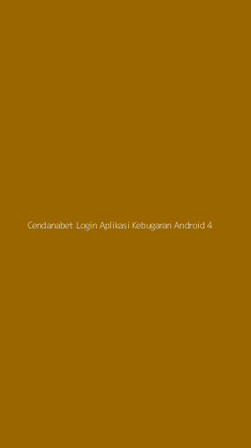 Tampilan Antarmuka Aplikasi Cendanabet Login Aplikasi Kebugaran Android - 4