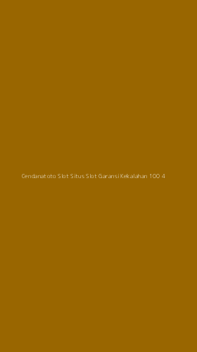 Tampilan Antarmuka Aplikasi Cendanatoto Slot Situs Slot Garansi Kekalahan 100 - 4