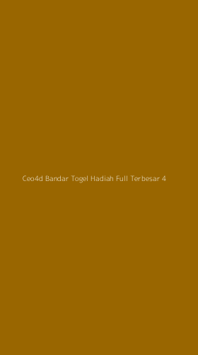 Tampilan Antarmuka Aplikasi Ceo4d Bandar Togel Hadiah Full Terbesar - 4
