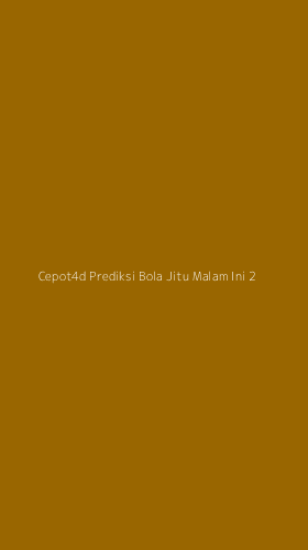 Tampilan Antarmuka Aplikasi Cepot4d Prediksi Bola Jitu Malam Ini - 2