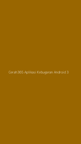 Tampilan Antarmuka Aplikasi Cerah365 Aplikasi Kebugaran Android - 3