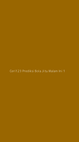 Tampilan Antarmuka Aplikasi Ceri123 Prediksi Bola Jitu Malam Ini - 1