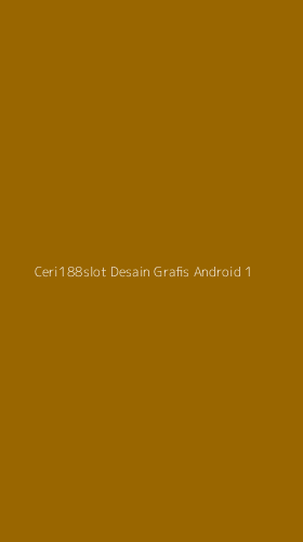 Tampilan Antarmuka Aplikasi Ceri188slot Desain Grafis Android - 1