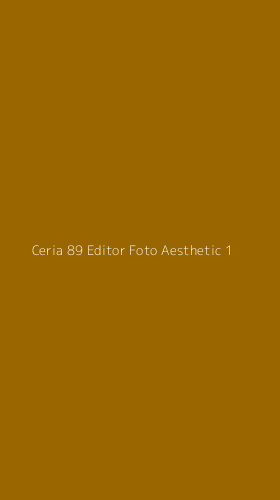 Tampilan Antarmuka Aplikasi Ceria 89 Editor Foto Aesthetic - 1