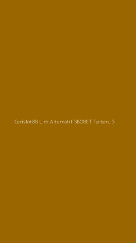 Tampilan Antarmuka Aplikasi Cerislot88 Link Alternatif Sbobet Terbaru - 3