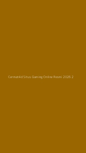 Tampilan Antarmuka Aplikasi Cermat4d Situs Gaming Online Resmi 2026 - 2