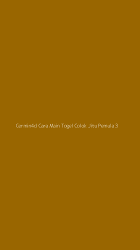 Tampilan Antarmuka Aplikasi Cermin4d Cara Main Togel Colok Jitu Pemula - 3