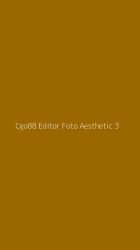 Tampilan Antarmuka Aplikasi Cgo88 Editor Foto Aesthetic - 3
