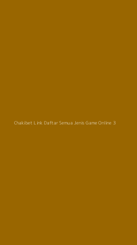 Tampilan Antarmuka Aplikasi Chakibet Link Daftar Semua Jenis Game Online - 3