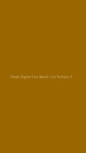 Tampilan Antarmuka Aplikasi Cheat Engine Slot Musik Lite Terbaru - 3
