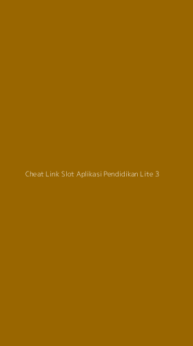 Tampilan Antarmuka Aplikasi Cheat Link Slot Aplikasi Pendidikan Lite - 3
