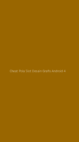 Tampilan Antarmuka Aplikasi Cheat Pola Slot Desain Grafis Android - 4