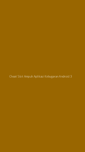 Tampilan Antarmuka Aplikasi Cheat Slot Ampuh Aplikasi Kebugaran Android - 3
