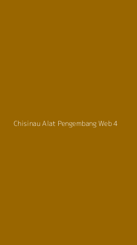 Tampilan Antarmuka Aplikasi Chisinau Alat Pengembang Web - 4