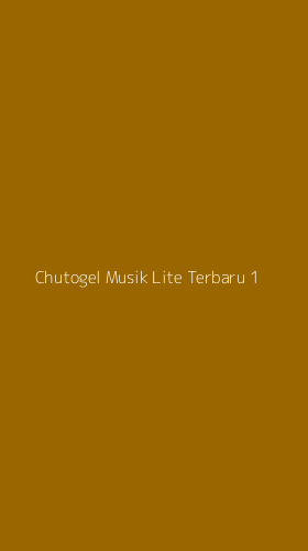 Tampilan Antarmuka Aplikasi Chutogel Musik Lite Terbaru - 1