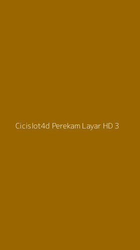 Tampilan Antarmuka Aplikasi Cicislot4d Perekam Layar Hd - 3