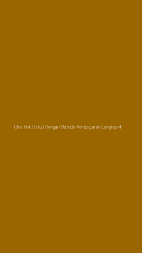Tampilan Antarmuka Aplikasi Cina Hoki Situs Dengan Metode Pembayaran Lengkap - 4