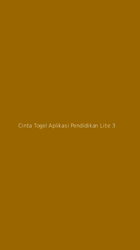 Tampilan Antarmuka Aplikasi Cinta Togel Aplikasi Pendidikan Lite - 3