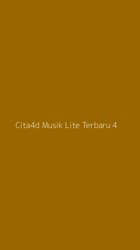 Tampilan Antarmuka Aplikasi Cita4d Musik Lite Terbaru - 4