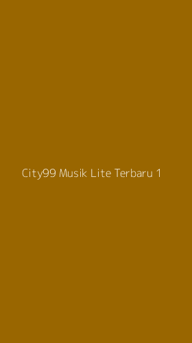 Tampilan Antarmuka Aplikasi City99 Musik Lite Terbaru - 1