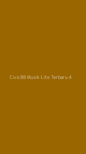 Tampilan Antarmuka Aplikasi Civic88 Musik Lite Terbaru - 4