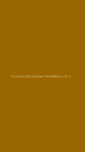 Tampilan Antarmuka Aplikasi Civictoto Rtp Aplikasi Pendidikan Lite - 3