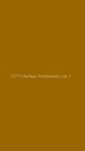 Tampilan Antarmuka Aplikasi Cl777 Aplikasi Pendidikan Lite - 1