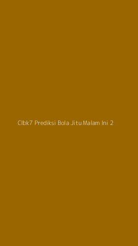 Tampilan Antarmuka Aplikasi Clbk7 Prediksi Bola Jitu Malam Ini - 2