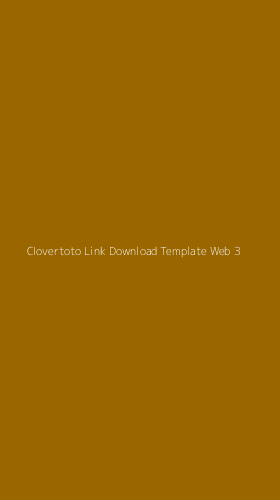 Tampilan Antarmuka Aplikasi Clovertoto Link Download Template Web - 3