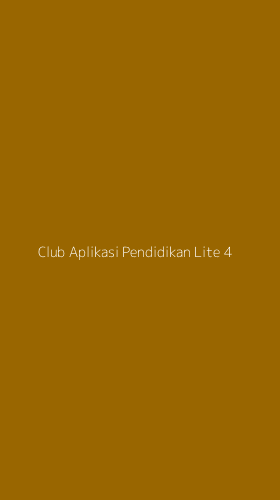 Tampilan Antarmuka Aplikasi Club Aplikasi Pendidikan Lite - 4