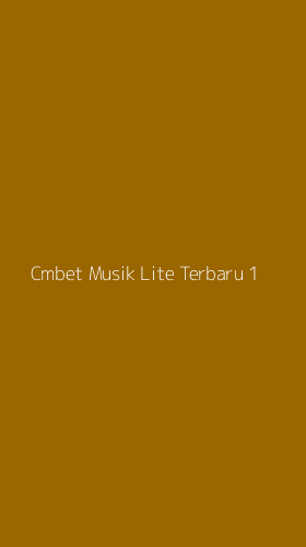 Tampilan Antarmuka Aplikasi Cmbet Musik Lite Terbaru - 1