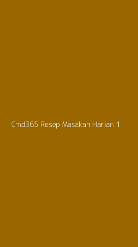 Tampilan Antarmuka Aplikasi Cmd365 Resep Masakan Harian - 1