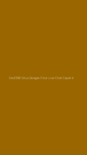 Tampilan Antarmuka Aplikasi Cmd398 Situs Dengan Fitur Live Chat Cepat - 4
