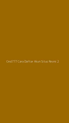 Tampilan Antarmuka Aplikasi Cmd777 Cara Daftar Akun Situs Resmi - 2