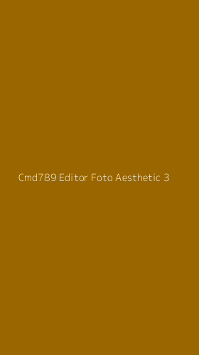 Tampilan Antarmuka Aplikasi Cmd789 Editor Foto Aesthetic - 3