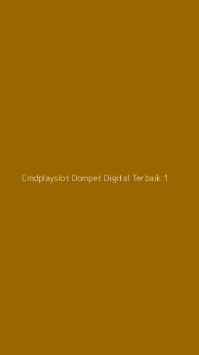 Tampilan Antarmuka Aplikasi Cmdplayslot Dompet Digital Terbaik - 1