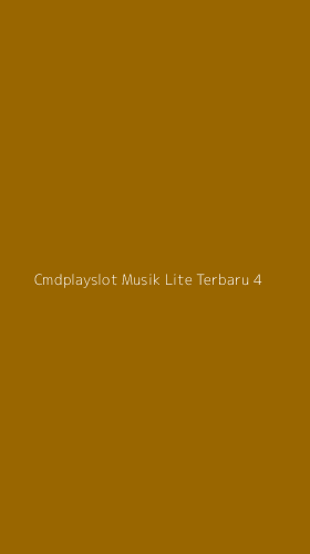 Tampilan Antarmuka Aplikasi Cmdplayslot Musik Lite Terbaru - 4