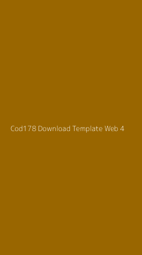 Tampilan Antarmuka Aplikasi Cod178 Download Template Web - 4